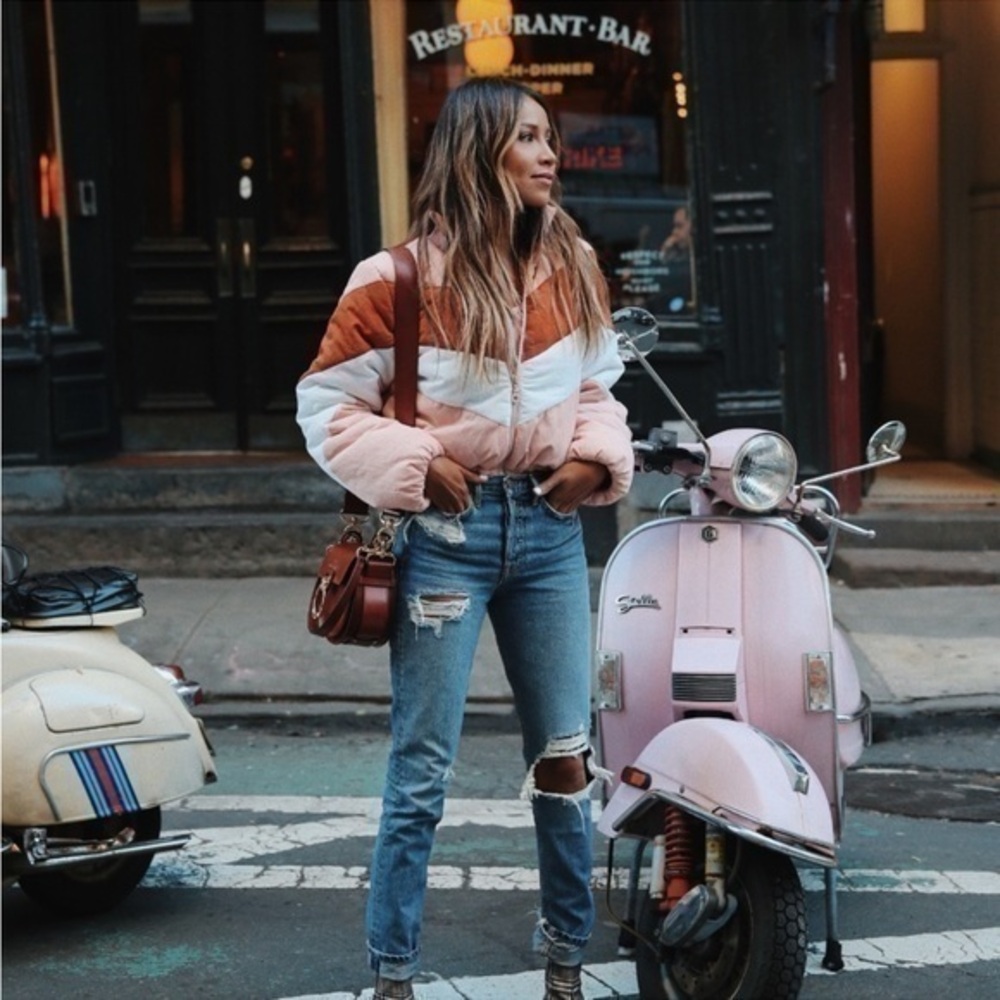 Revolve Tularosa Senna Color blocked Puffer Coat